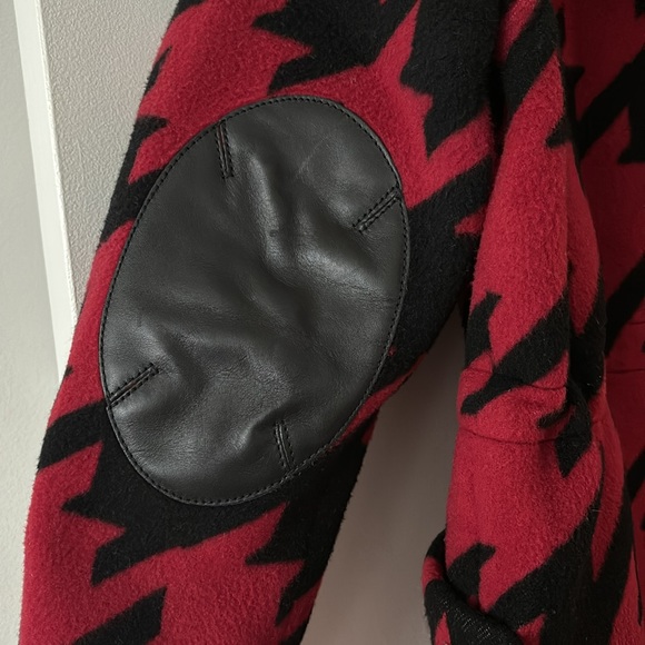 Coach Leather-Trimmed Hooded Coat. - Picture 3 of 16